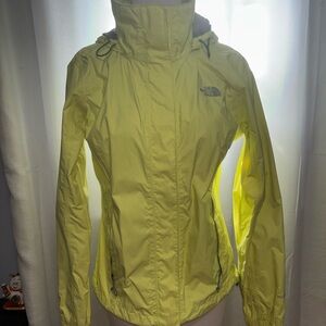 The North Face Women's Yellow Rain Jacket
